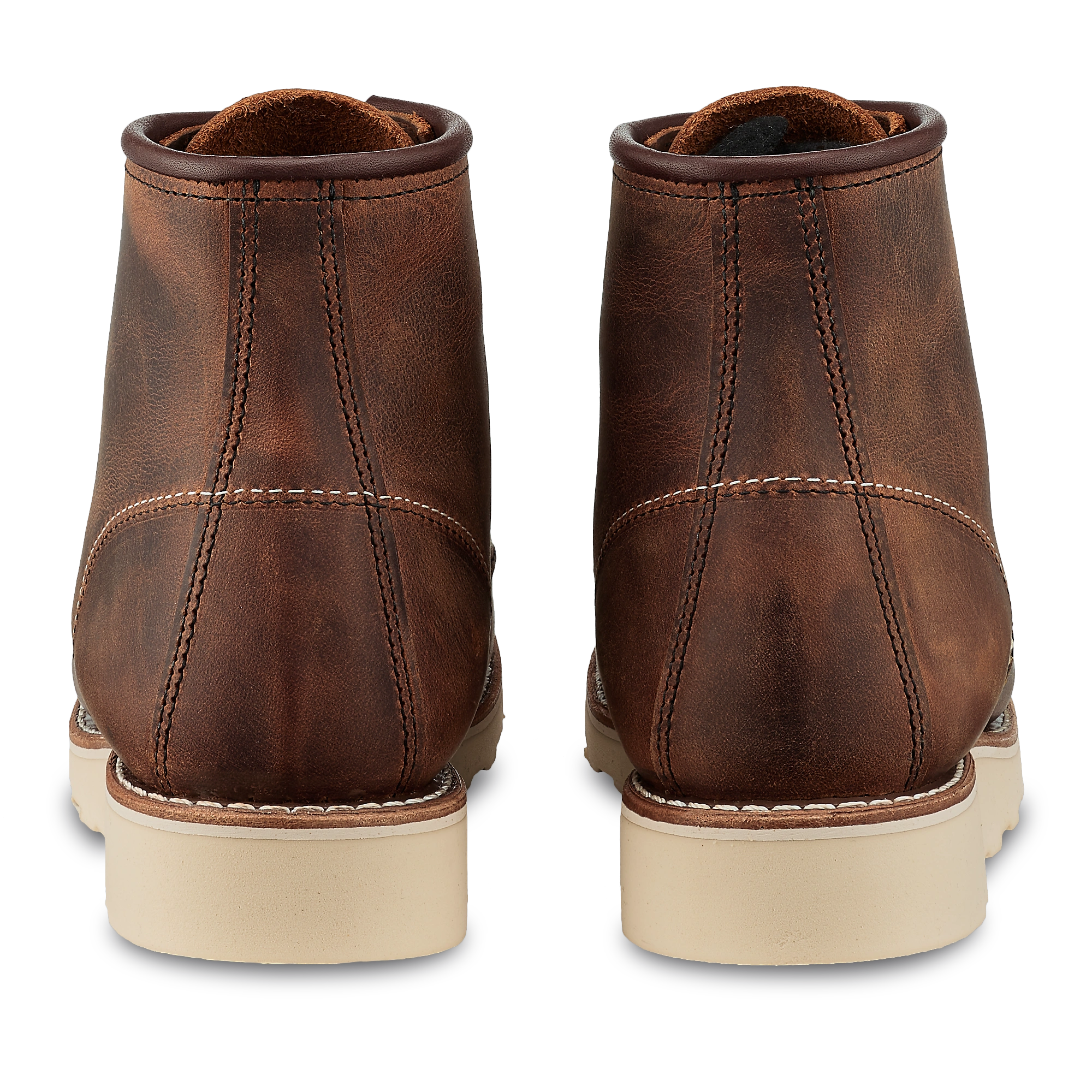 Copper Rough & Tough Moc Toe Boots for Women – Rugged Style