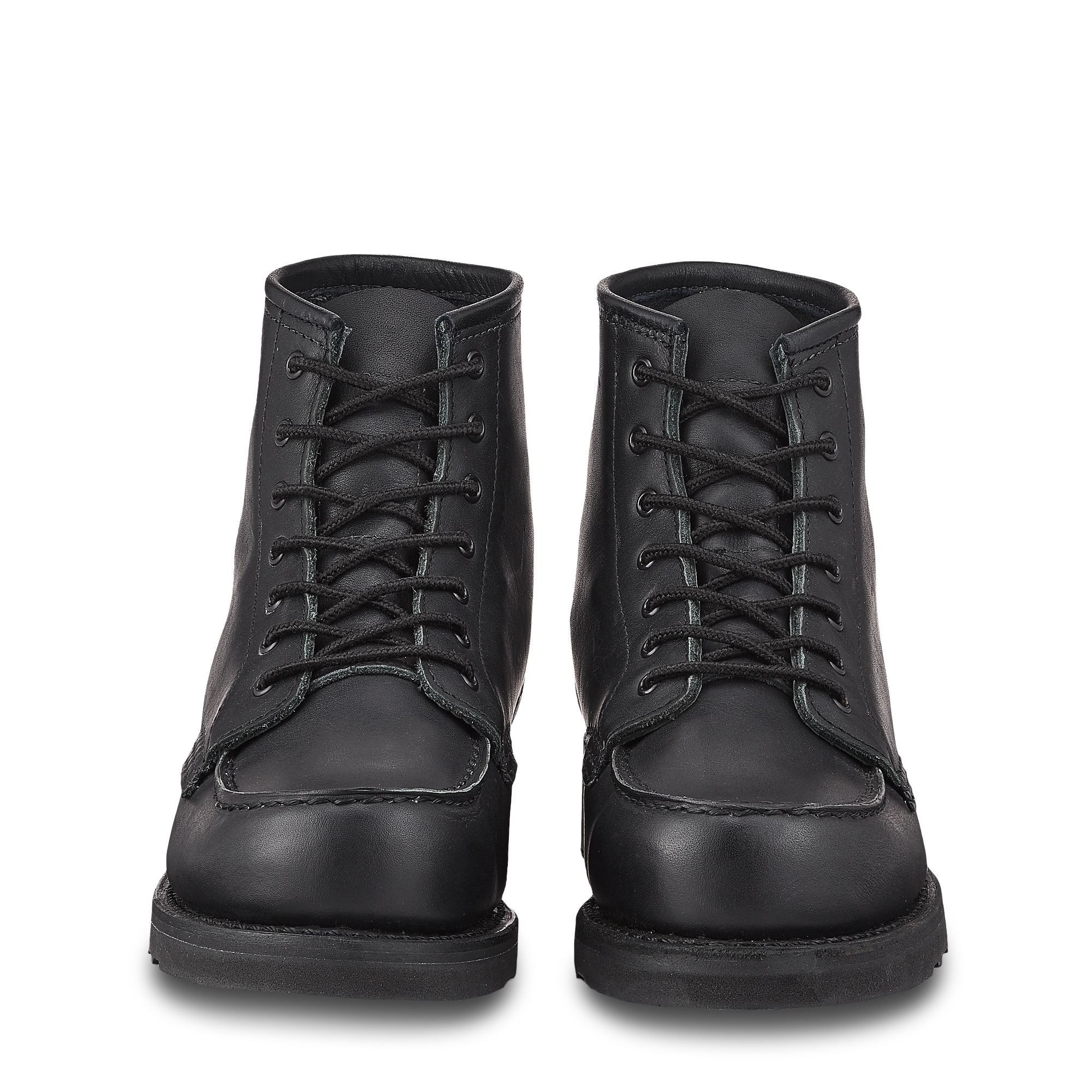 Black Boundary Boots 3380 for Women: Classic Moc Toe, Effortless Style, 6-Inch Perfection