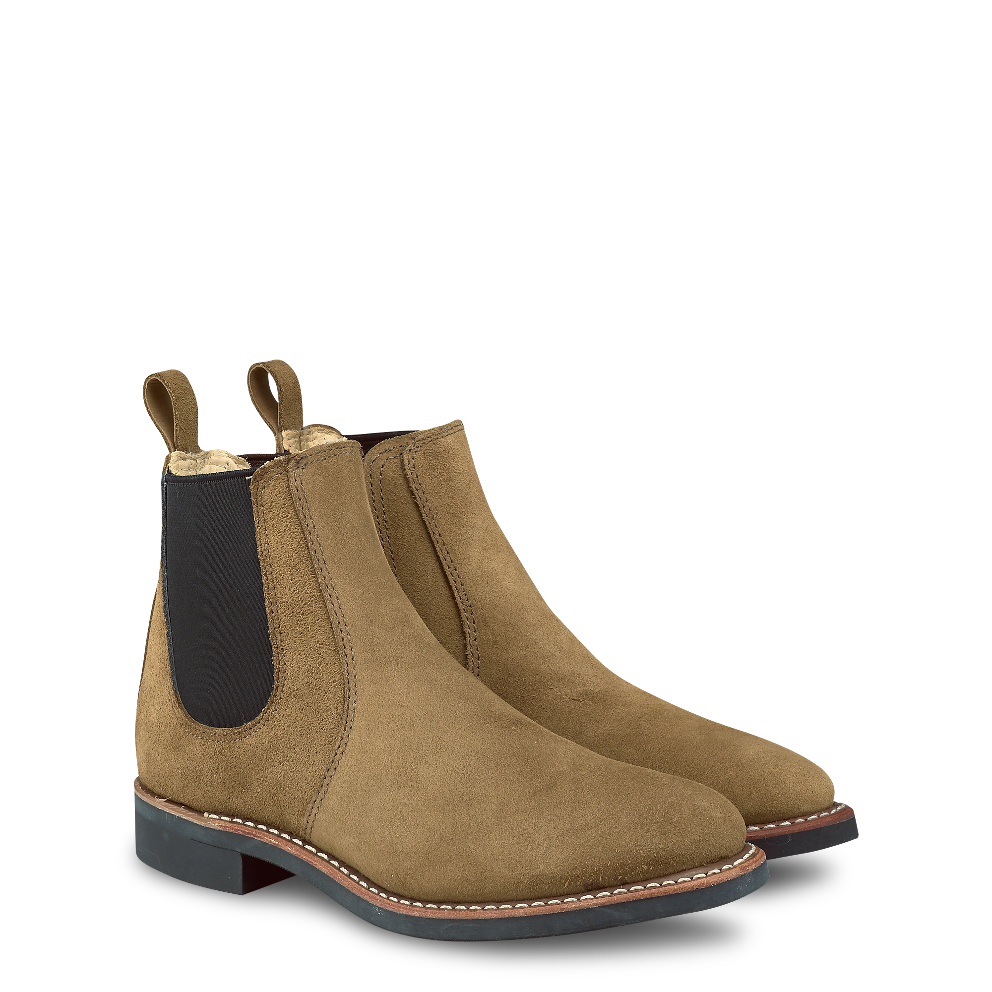 Olive Mohave Chelsea Boots 3457: Walk the Wild West or City Streets, Your Choice!
